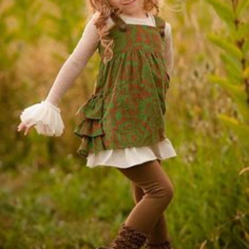 Toddler Girls Velvet Jumper Dress Persnickety
